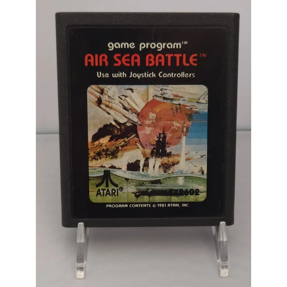 Air Sea Battle - Atari 2600 - OEM Original Game‎ Cartridge - CX2602 - Tested